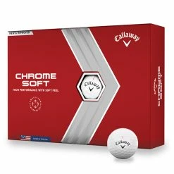 Callaway Chrome Soft Golf Balls - 1 Dozen White 2022