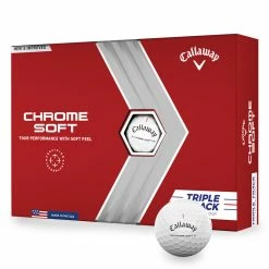 Callaway Chrome Soft Triple Track Golf Balls - 1 Dozen 2022
