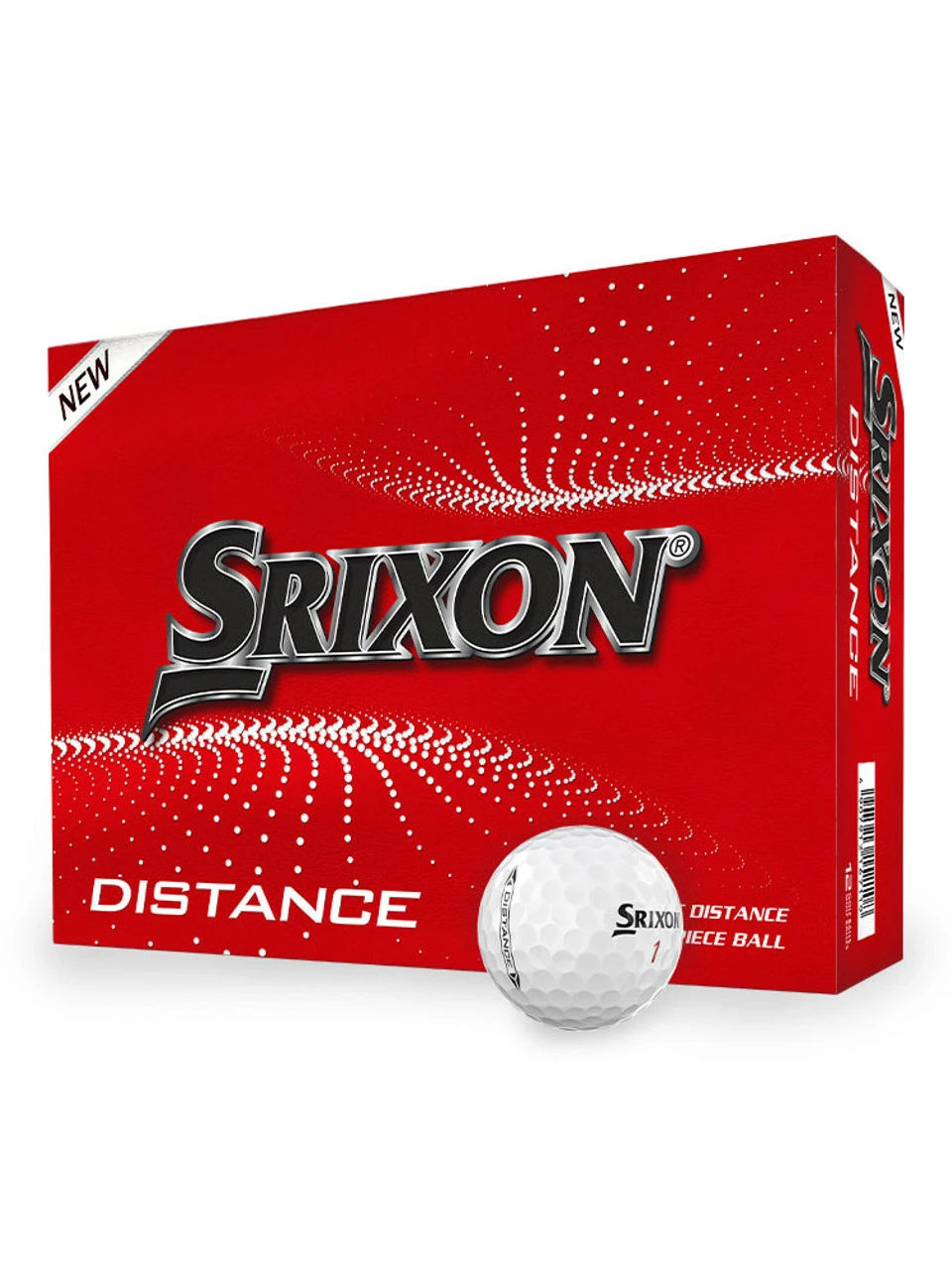 Srixon Distance Golf Balls - 1 Dozen White 2021 3 Srixon Distance Golf Balls - 1 Dozen White 2021