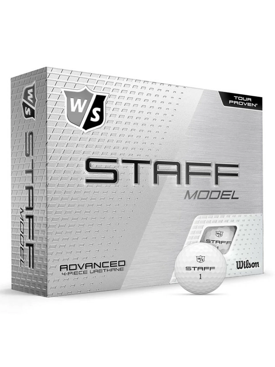 Wilson Staff Model Golf Balls - 1 Dozen White 3 Wilson Staff Model Golf Balls - 1 Dozen White