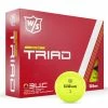 Wilson Staff Triad Golf Balls - 1 Dozen Yellow -Cheap Balls Store ball staff20triad20dz20yell 1 86861.1678779610