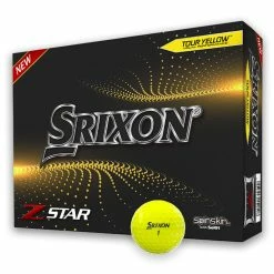 Srixon Z-Star Golf Balls - 1 Dozen Yellow 2021