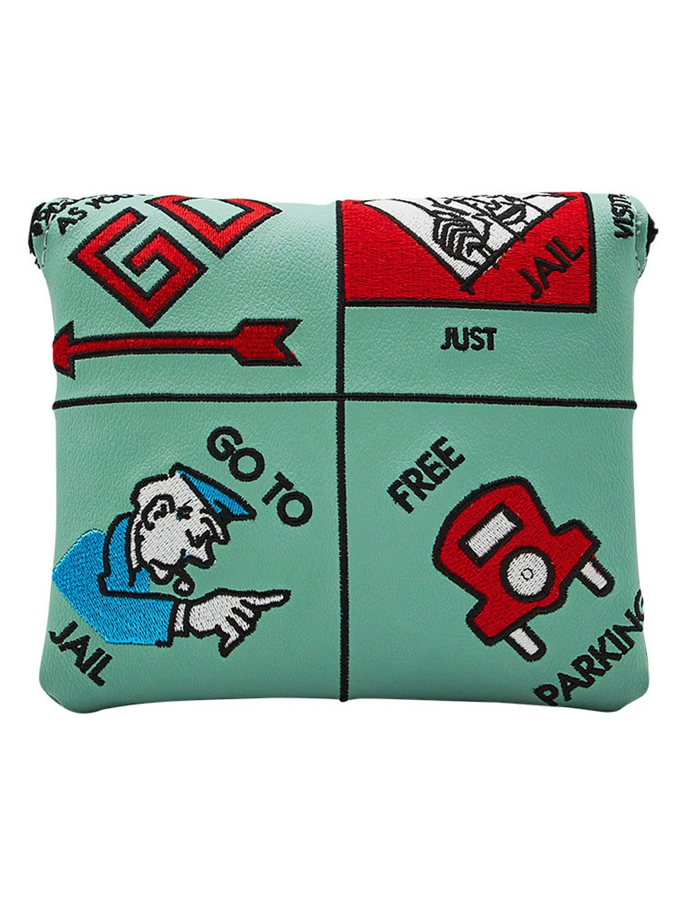 Bettinardi Limited Edition Monopoly 4 Corners Headcover - Mallet 3 Bettinardi Limited Edition Monopoly 4 Corners Headcover - Mallet
