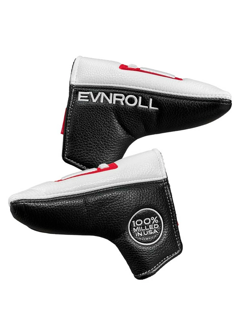 Evnroll Blade Headcover - Black/White 3 Evnroll Blade Headcover - Black/White