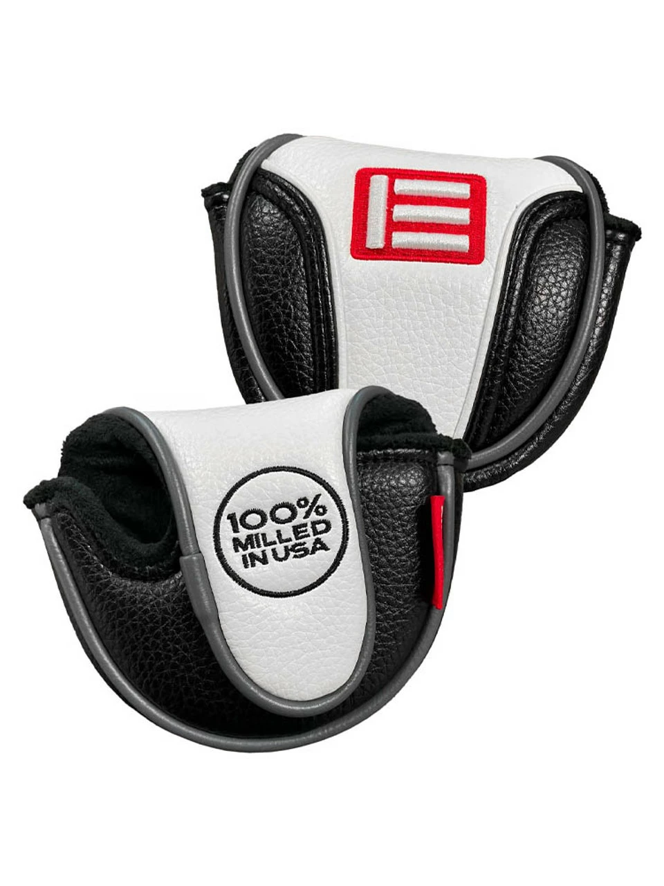 Evnroll ER8 Mallet Headcover - Black & White 3 Evnroll ER8 Mallet Headcover - Black & White