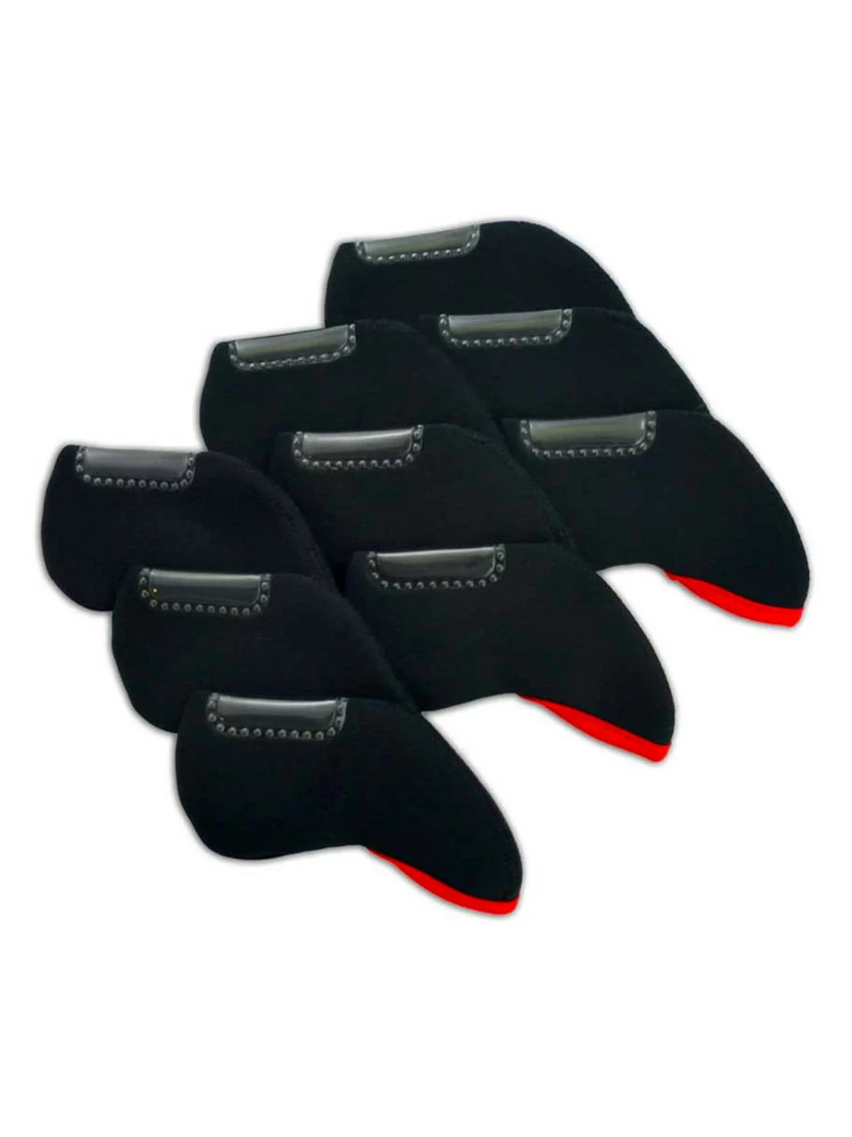 Redback Sport Redback Neoprene With Window Iron Covers - Black/Red 3 Redback Sport Redback Neoprene With Window Iron Covers - Black/Red
