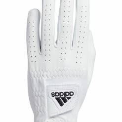 Adidas Tour Leather Glove - White