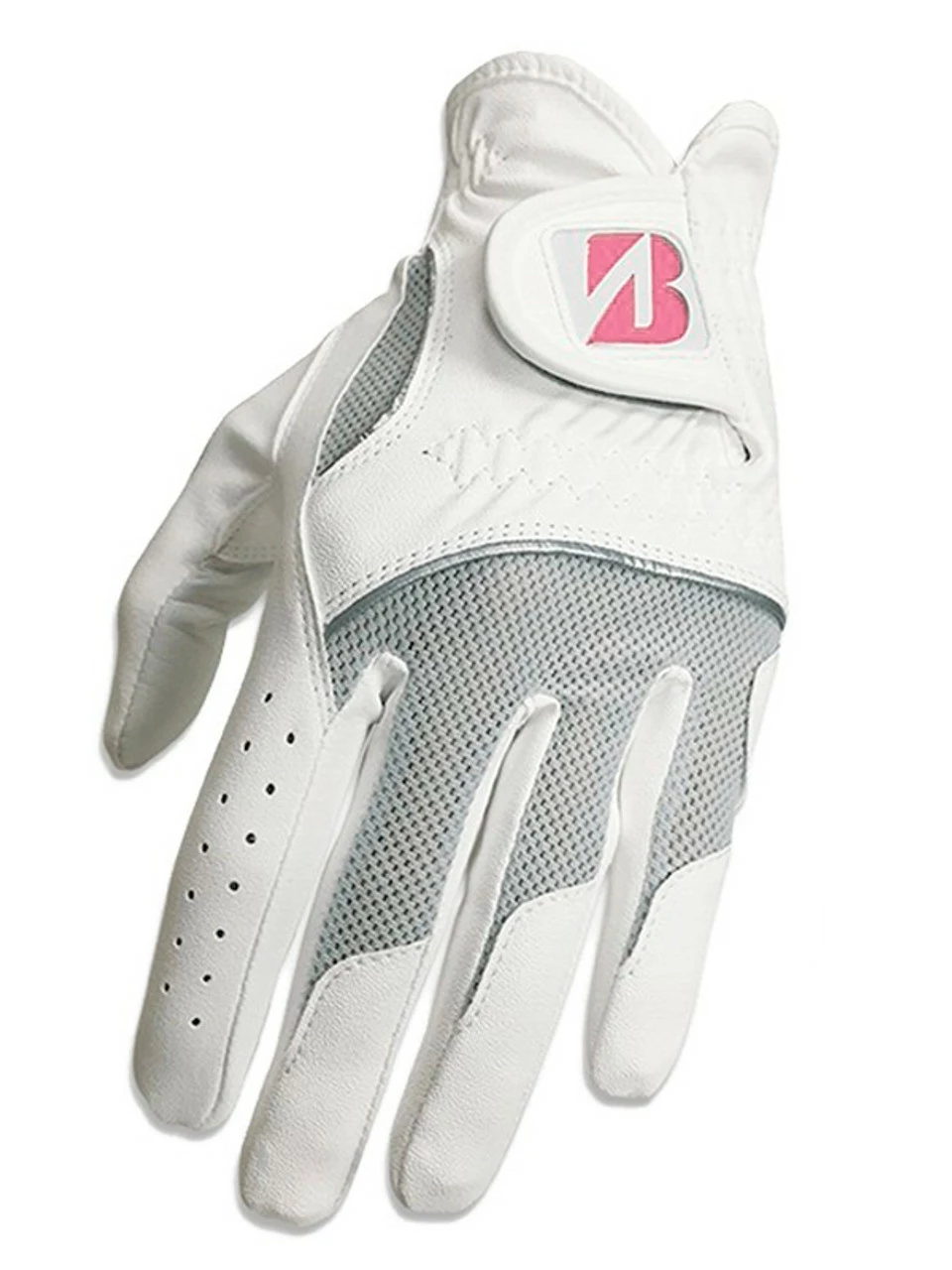 Bridgestone Lady Golf Glove - White 3 Bridgestone Lady Golf Glove - White