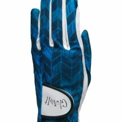 Glove It Women's Golf Glove - Teal Chevron