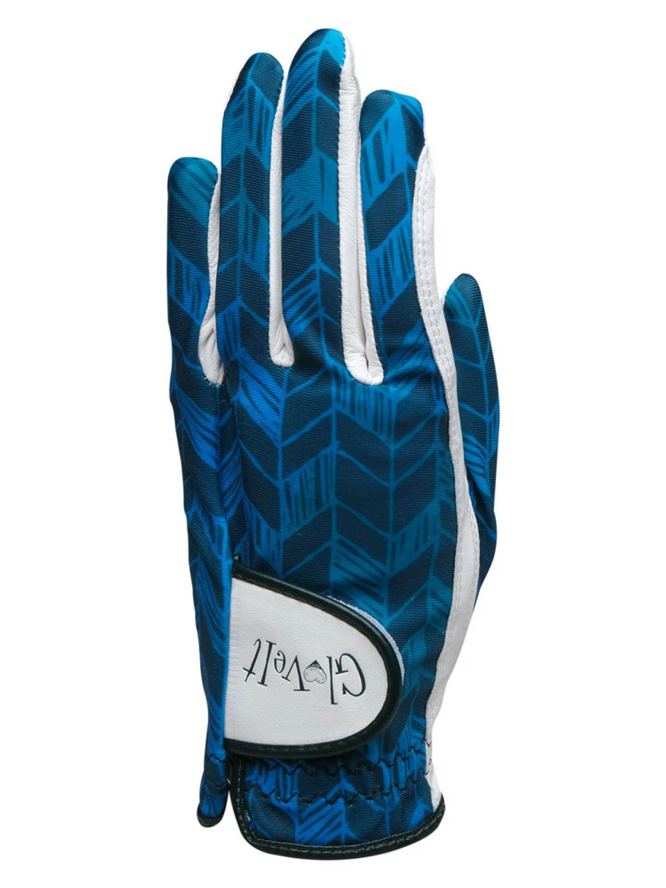 Glove It Women's Golf Glove - Teal Chevron 3 Glove It Women's Golf Glove - Teal Chevron