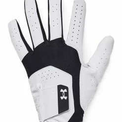 Under Armour Iso-Chill 22 Golf Glove - White/Black