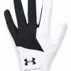 Under Armour Medal Golf Glove - White/Black -Cheap Balls Store glove ua20medal20whi blk 1 16777.1667490653