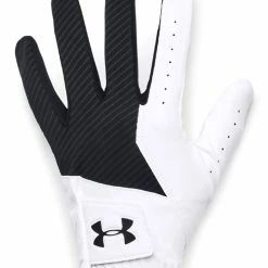 Under Armour Medal Golf Glove - White/Black