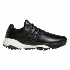 Adidas Tour360 Infinity Recycled Polyester Golf Shoes - Core Black/Iron Met.
