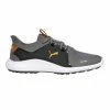 Puma IGNITE Fasten8 WIDE Golf Shoes - Quiet Shade/Gold/Puma Black -Cheap Balls Store shoe pu120fasten820wide20men20grey 3 38984.1667490625