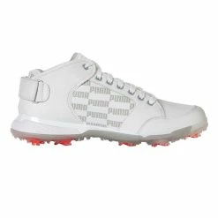 Puma ProADAPT Mid Golf Shoes - Bright White