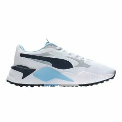 Puma RS-G Golf Shoes - Puma White/Navy Blazer/Placid Blue