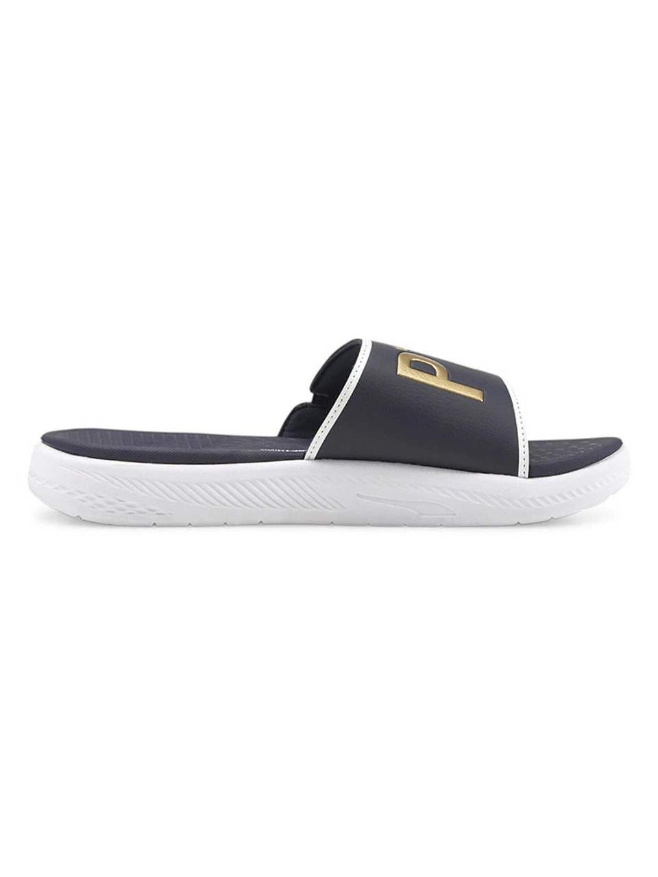 Puma X PTC GS-Softride Slides - Navy Blazer/Puma White 3 Puma X PTC GS-Softride Slides - Navy Blazer/Puma White