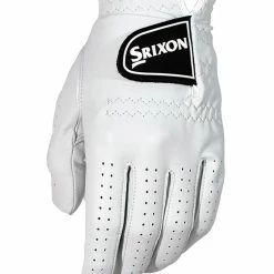 Srixon Cabretta Golf Glove - White